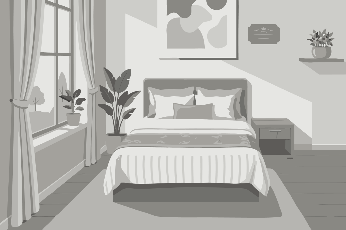 Ático Apartamento con cama extragrande